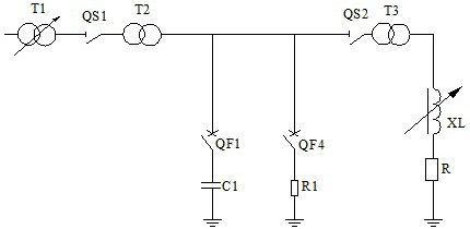 自動跟蹤補(bǔ)償消弧裝置自動測量實驗接線圖