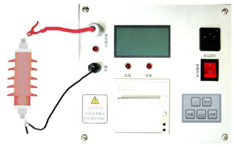 氧化鋅避雷器現(xiàn)場(chǎng)測(cè)試儀接線