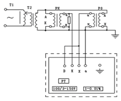 3.電壓互感器自校接線圖